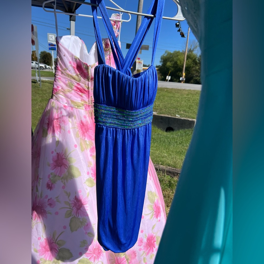 Vibrant Sapphire Dress by My Michelle